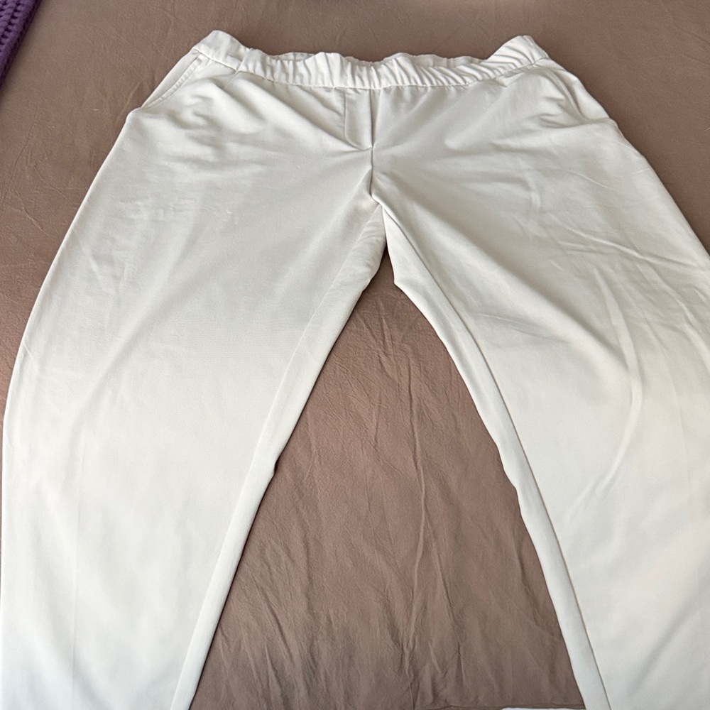Nike Dri-FIT Off White Golf Pants